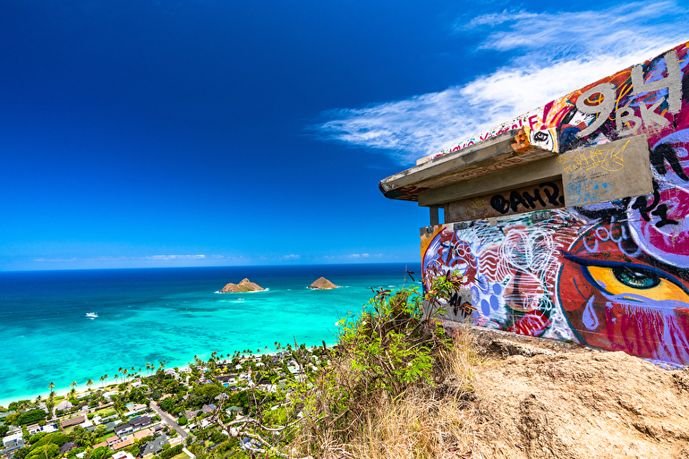 カイヴァ・リッジ・トレイル(ラニカイ・ピルボックス)2