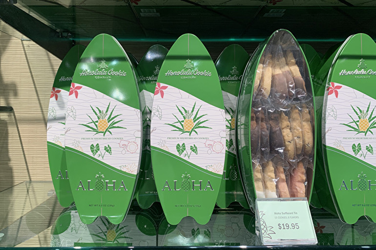4:アロハ・サーフボード・ギフト缶