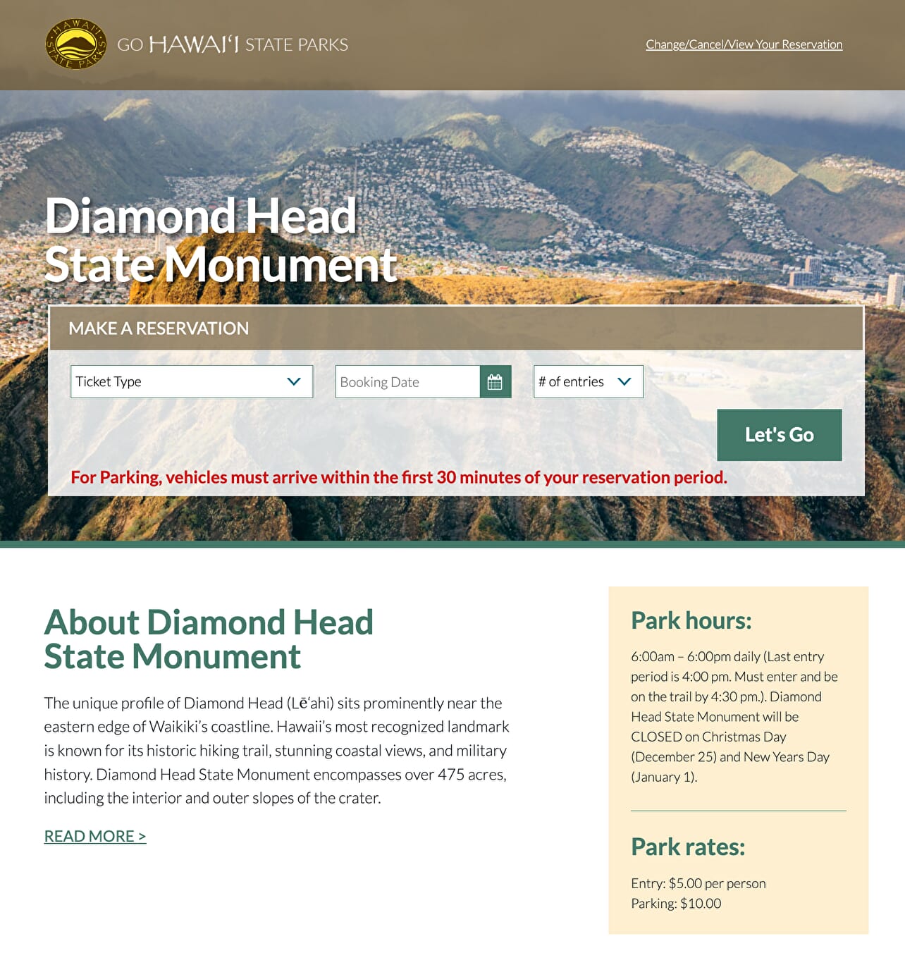 STEP.1　予約専用サイトにアクセス